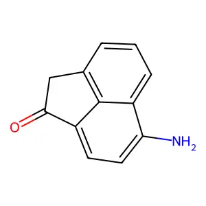 1-Acenaphthenone, 4-nitro- structure