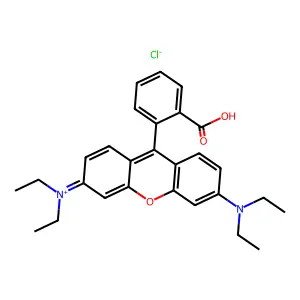 罗丹明B structure