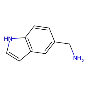 (1H-吲哚-5-基)甲胺 structure