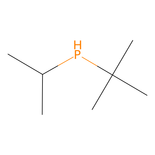 t-Butyl-isopropyl phosphine structure