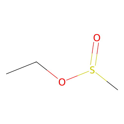 Ethyl methanesulfinate structure
