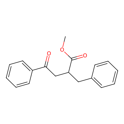 Methyl 2-benzyl-4-oxo-4-phenylbutanoate structure