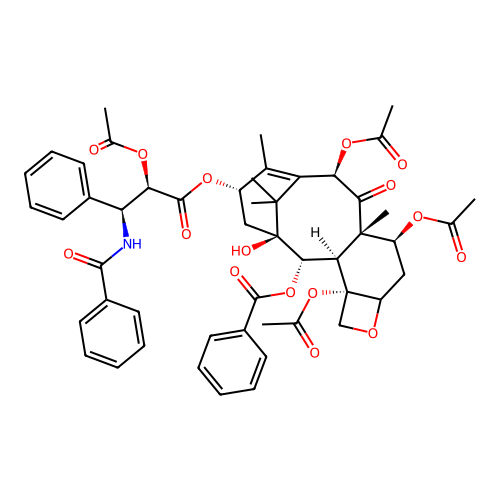 Taxol 7,2'-diacetate structure