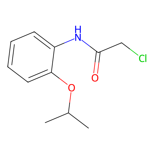 2-氯-N-(2-异丙氧基苯基)乙酰胺 structure