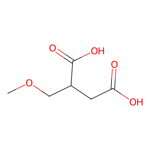2-(Methoxymethyl)succinic acid structure
