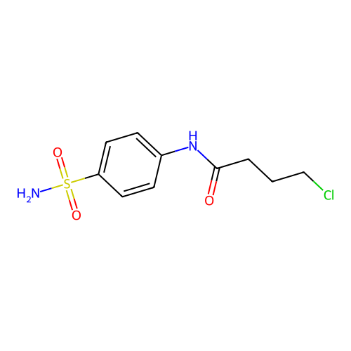 4-氯-N-(4-氨磺酰基苯基)丁酰胺 structure