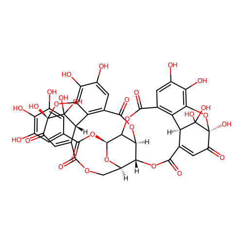 Dehydrogeraniin structure