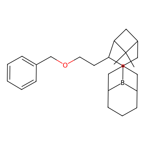 9-Bbn-nopol benzyl etheradduct structure
