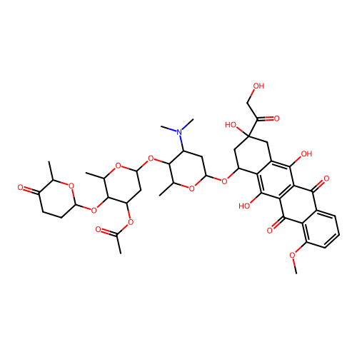 C43H53NO17.3/2H2O structure