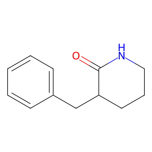 3-(Phenylmethyl)-2-piperidinone structure