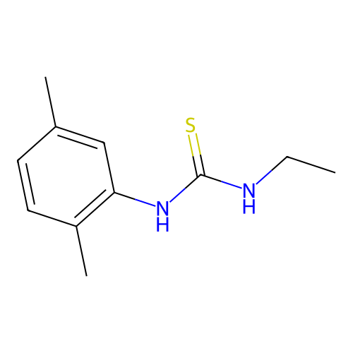 1-(2,5-Dimethylphenyl)-3-ethylthiourea structure