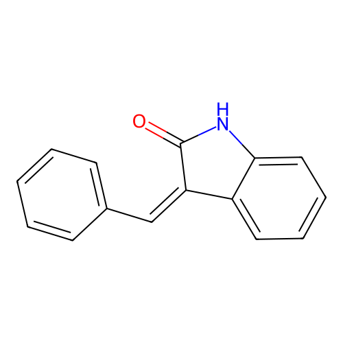 3-(phenylmethylidene)-1H-indol-2-one structure