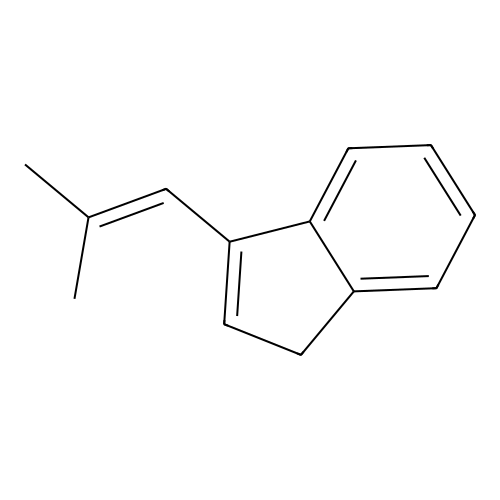 1H-Indene, 3-(2-methyl-1-propenyl)- structure