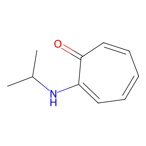 2-(Propan-2-ylamino)cyclohepta-2,4,6-trien-1-one structure