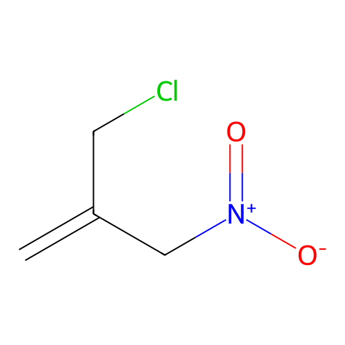2-(Chloromethyl)-3-nitroprop-1-ene structure