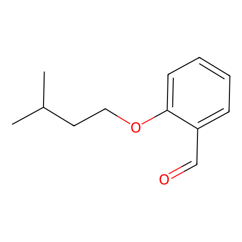 2-(3-Methylbutoxy)benzaldehyde structure