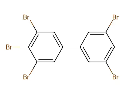 3,3',4,5,5'-Pentabromobiphenyl structure