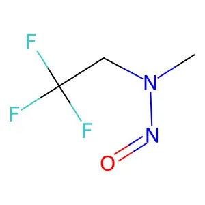 N-甲基-N-亚硝基-2,2,2-三氟乙胺 structure