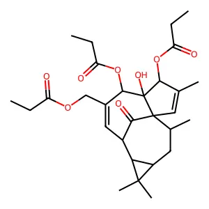 3,5,20-Tri-O-propionylingenol structure