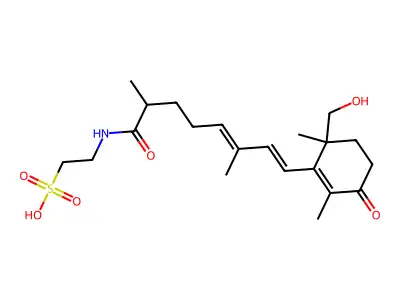 ethanesulfonicacid,2-((8-(6- structure