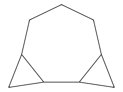 Syn-Tricyclo[6.1.0.02,4]nonane structure