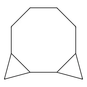 anti-Tricyclo[7.1.0.0]decane structure