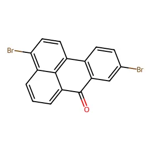 7H-Benz(de)anthracen-7-one, 3,9-dibromo- structure