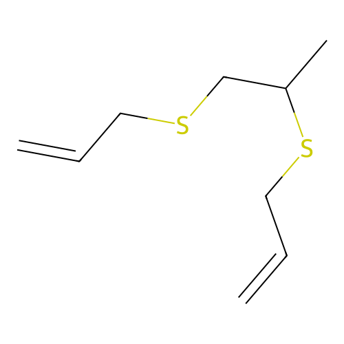 5-Methyl-4,7-dithia-1,9-decadiene structure