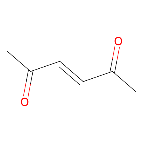 (E)-hex-3-ene-2,5-dione structure
