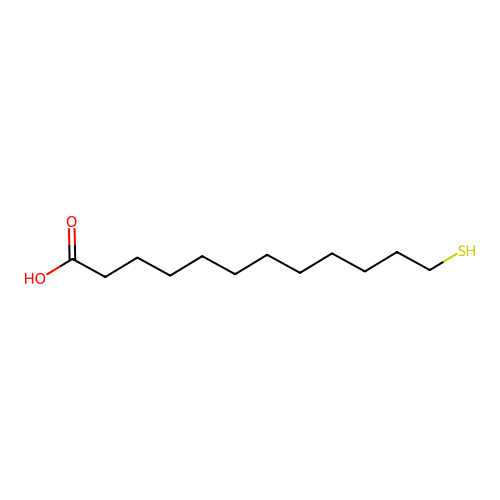 12-Mercaptododecanoic acid structure