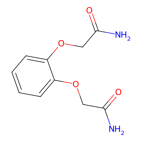 2-Carbamoylmethoxyphenoxyacetamide structure