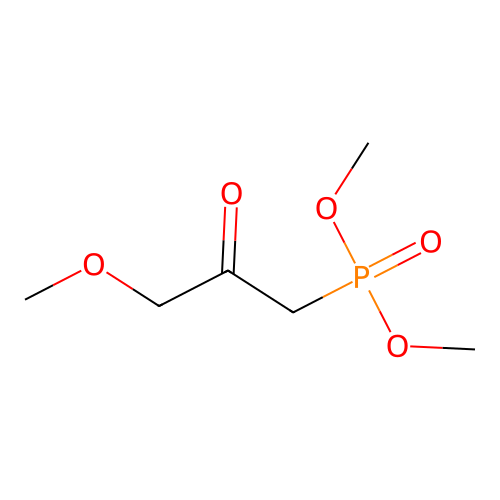 Dimethyl (3-methoxy-2-oxopropyl)phosphonate structure