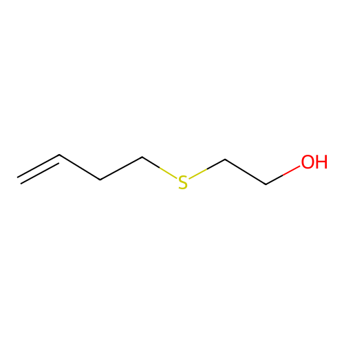 2-(3-Butenylthio)ethanol structure