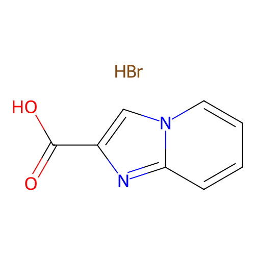 Imidazo[1,2-a]pyridine-2-carboxylic acid hydrobromide structure
