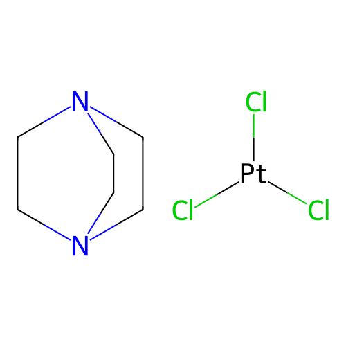 1,4-Diazabicyclo[2.2.2]octane;trichloroplatinum structure