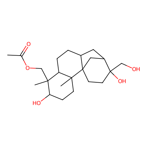 18-Acetoxyaphidicolin structure