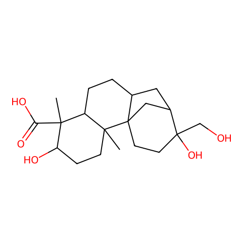 Aphidicolin, 18-carboxy structure