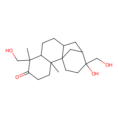Aphidicolin, 3-keto structure