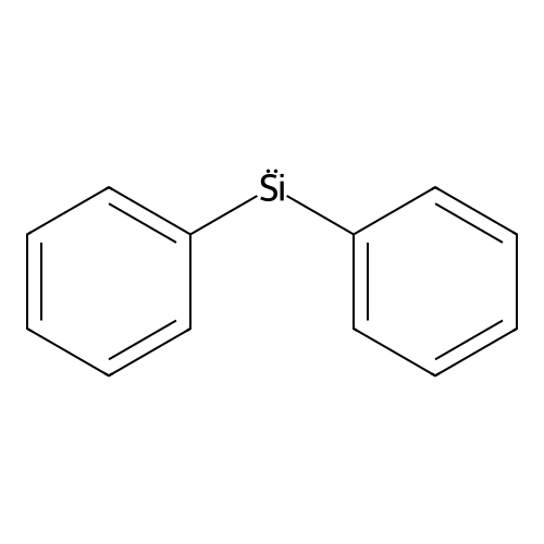 Diphenylsilicon structure