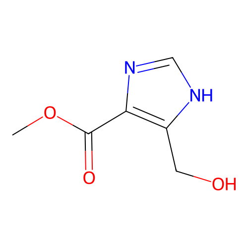 Methyl 5-(hydroxymethyl)-1H-imidazole-4-carboxylate structure