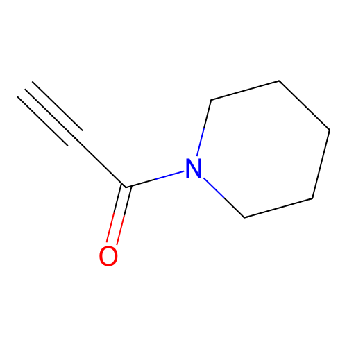 1-(1-Piperidinyl)-2-propyn-1-one structure