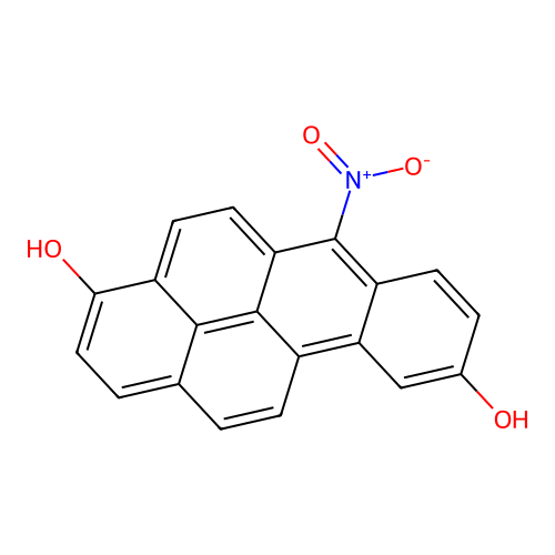 Benzo(a)pyrene-3,9-diol, 6-nitro- structure
