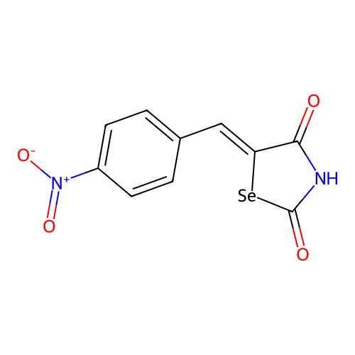 5-[(4-Nitrophenyl)methylidene]-1,3-selenazolidine-2,4-dione structure