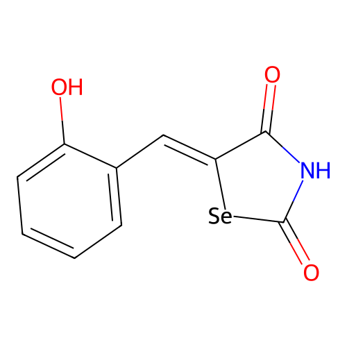 5-[(2-Hydroxyphenyl)methylidene]-1,3-selenazolidine-2,4-dione structure