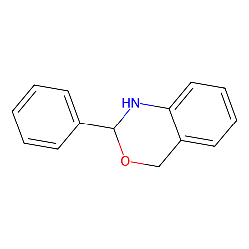 2-phenyl-2,4-dihydro-1H-3,1-benzoxazine structure