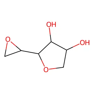 1,2-Epoxy-3,6-anhydrodulcitol structure