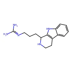 Trypargine structure