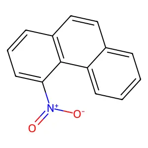 Phenanthrene, 4-nitro- structure