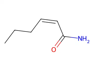 Hex-2-enamide structure