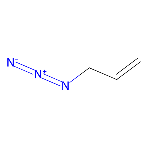 1-Propene, 3-azido- structure